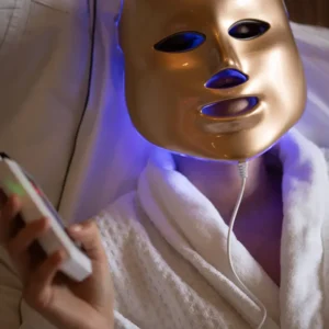 Experience the Future of Skincare with Paloma Beauties Gold LED Light Therapy Mask